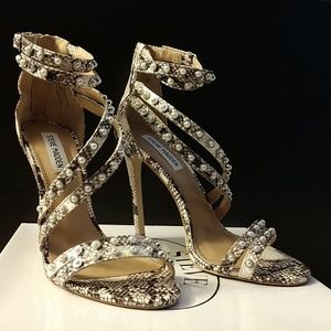 Steve Madden Womens Meg Open Toe Strappy Dress San